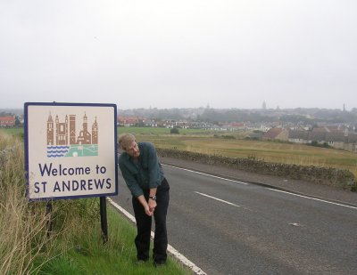 St Andrews, Home of Golf.